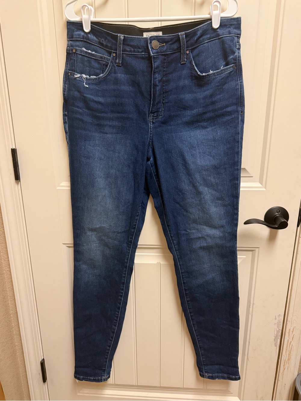 Maurices Dark Blue Skinny Jeans